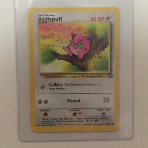 Jigglypuff 60Hp Pokémon Trading Card